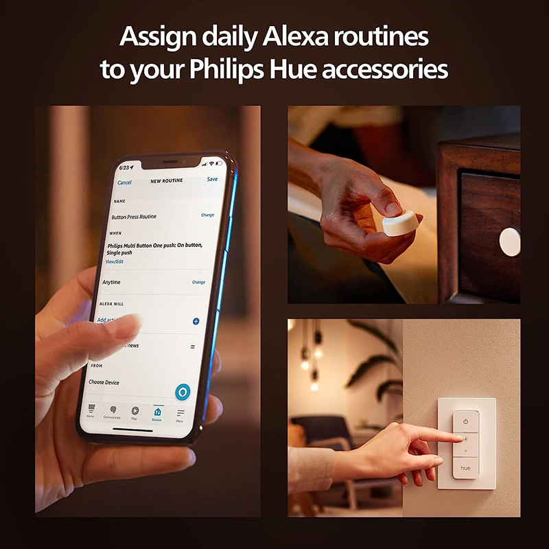 สวิตช์หรี่ไฟอัจฉริยะฟิลิปส์ ฮิ - Philips Light Hue White บทวิจารณ์และราคา