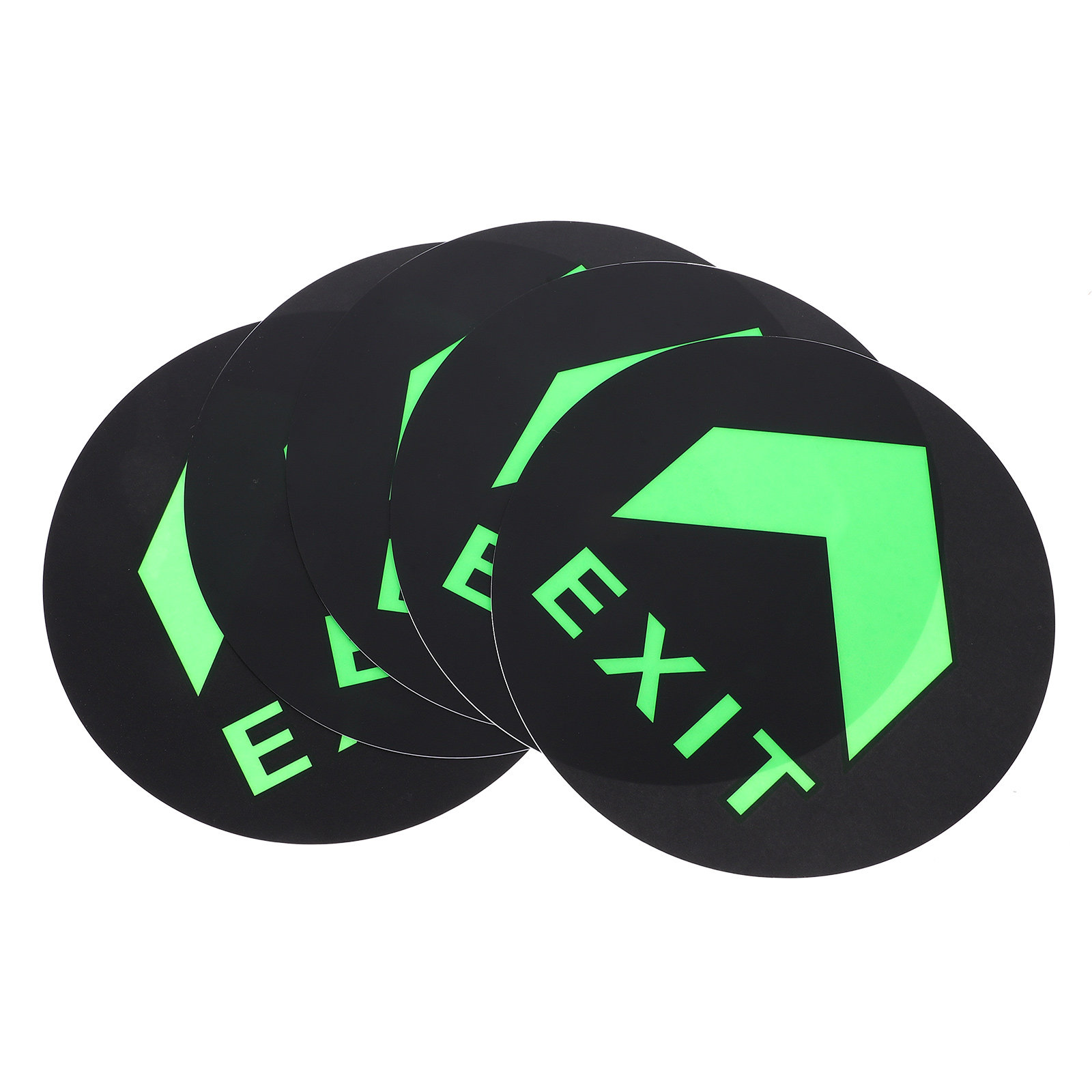 สติกเกอร์ติดพื้นเรืองแสงกลางคื - Emergency Exit Sign บทวิจารณ์และราคา