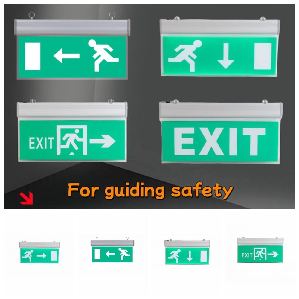 ไฟฉุกเฉิน LED สำหรับเชิงพาณิชย - Emergency Exit Sign บทวิจารณ์และราคา